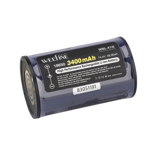 Weefine 14.8V 3400mAh 48.96Wh Spare Battery for Smart Focus 4000/5000/6000/7000/7000S/WFS05